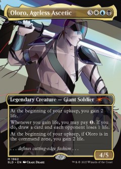 Oloro, Ageless Ascetic Secret Lair Drop - Slay the Day Art